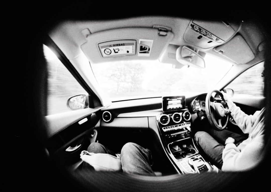 test drive car interior