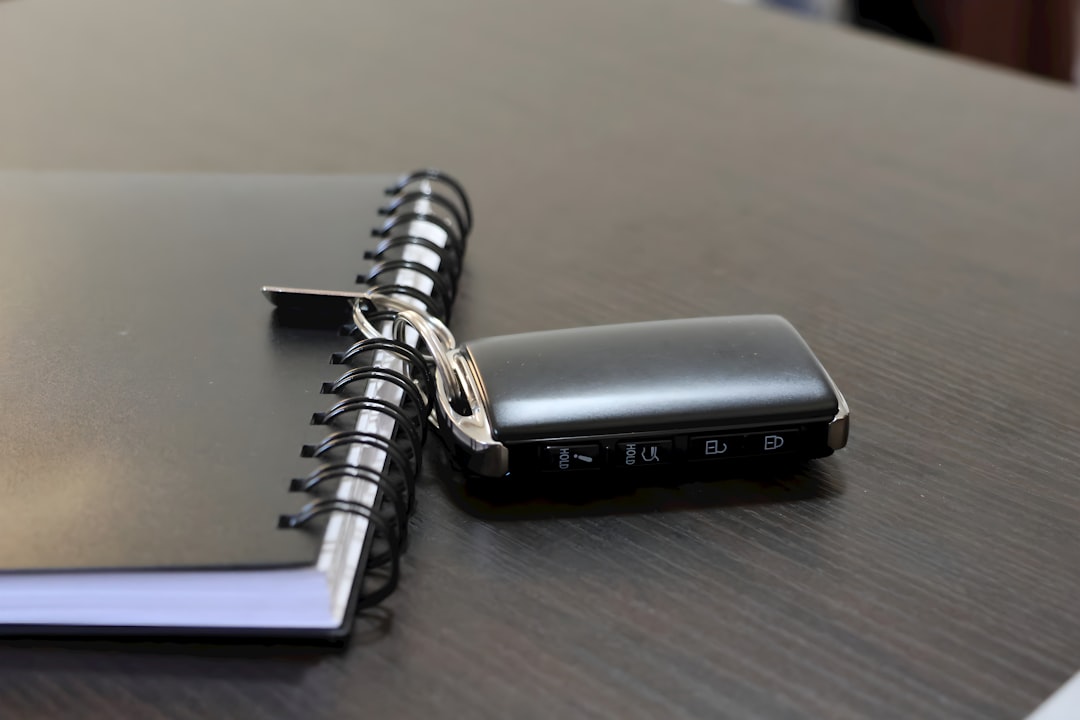 Car keys and insurance documents
