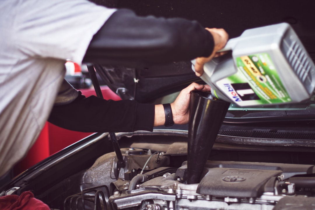 Car engine maintenance